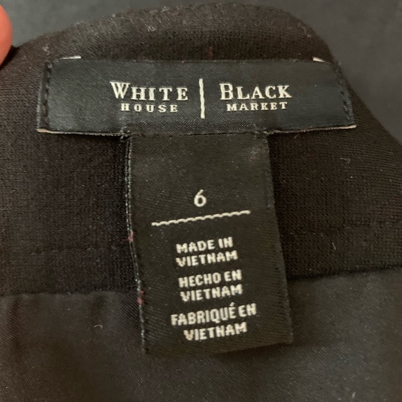 WHBM Faux Leather Trim Boot Skirt - Picture 5 of 6